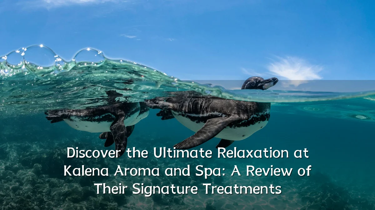 Discover the Ultimate Relaxation at Kalena Aroma and Spa: A Review of Their Signature Treatments