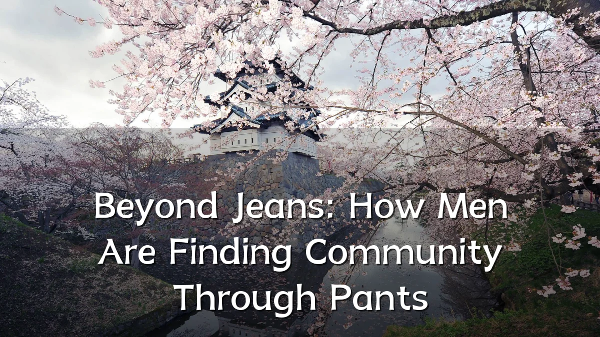 Beyond Jeans: How Men Are Finding Community Through Pants