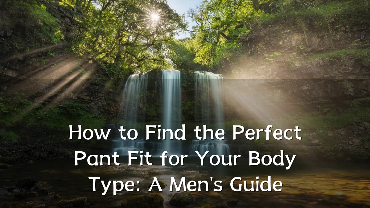 How to Find the Perfect Pant Fit for Your Body Type: A Men's Guide