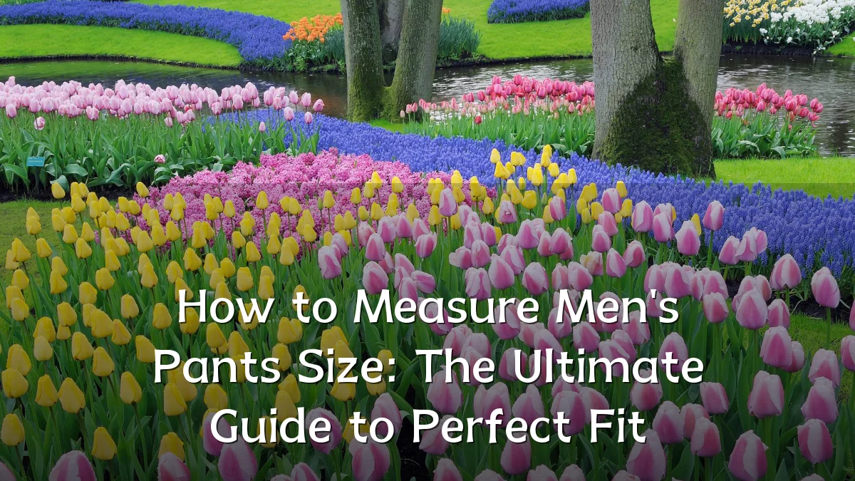 How to Measure Men's Pants Size: The Ultimate Guide to Perfect Fit