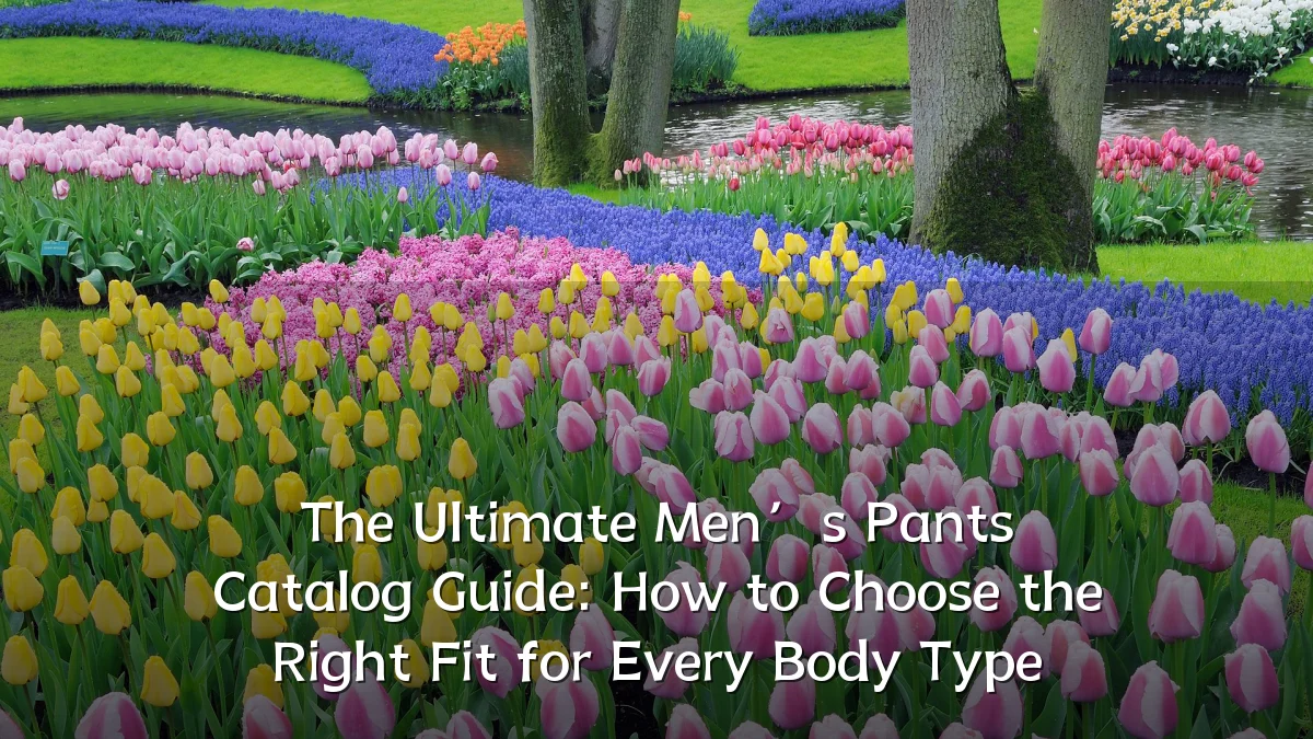 The Ultimate Men’s Pants Catalog Guide: How to Choose the Right Fit for Every Body Type